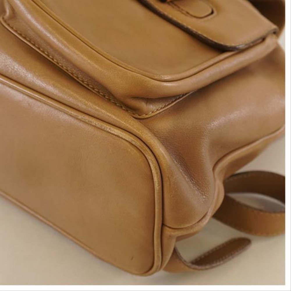 GUCCI BAMBOO RUCKSACK BACKPACK - Picture 10 of 15